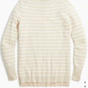 Jcrew Factory Striped boatneck tunic sweaterItem BC543